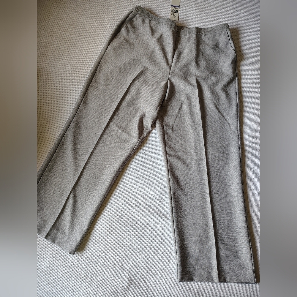 Alfred Dunner Gray Dress Pants  Size 18